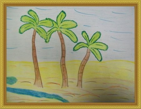 Баллада три пальмы Лермонтов