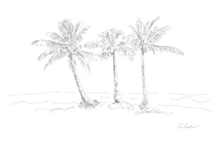Рисунок к стихотворению Лермонтова три пальмы