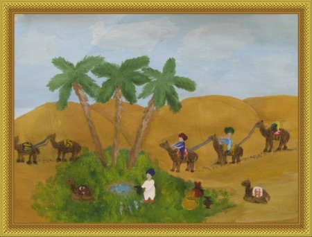 Рисунок на тему три пальмы (47 фото)