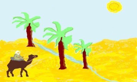 Баллада Лермонтова три пальмы