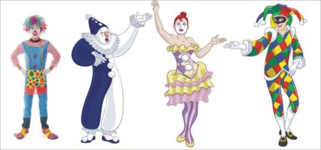 Карнавальное шествие рисунок