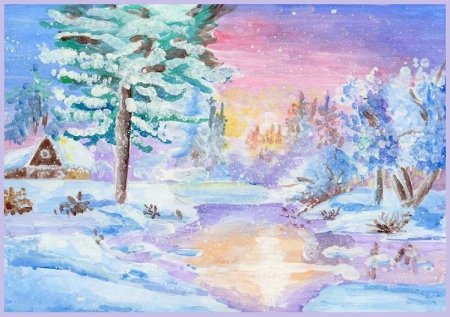 Зимние иллюстрации