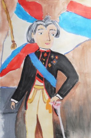 Рисунок Суворова