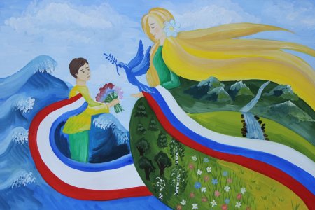 Рисунок на тему патриотизм