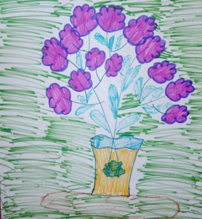 Рисунок на 8 марта маме