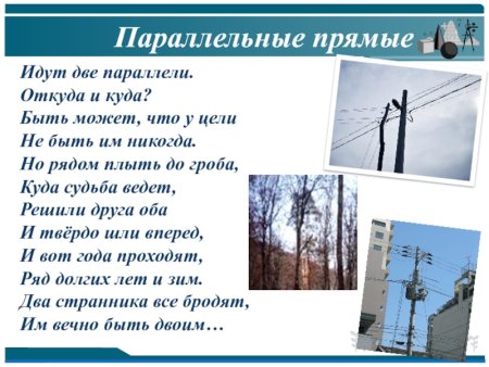 Презентация параллельные прямые в жизни