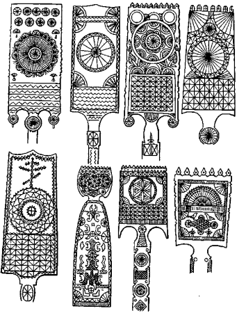 Прялка в древней Руси