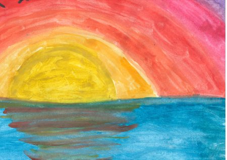 Рисунок на тему лето