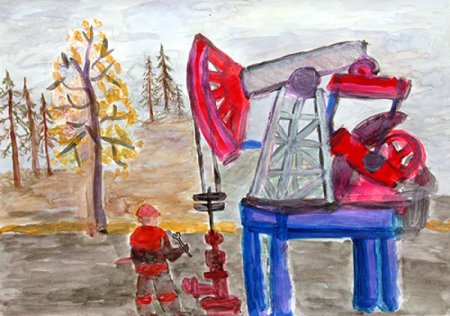 Капля нефти для детей