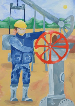 Нефть карикатура