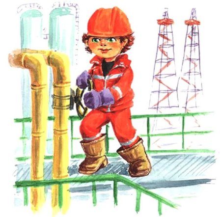 Нефтяная качалка рисунок