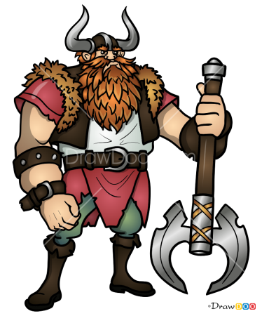 Викинг мультяшный