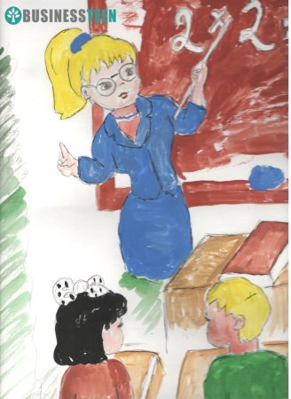 Рисунок на тему Юный предприниматель