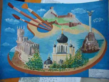 Поделки на тему Крым в Моем сердце