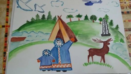 Югра рисунки Ханты манси