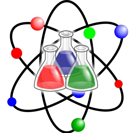 Фон для презентации по химии