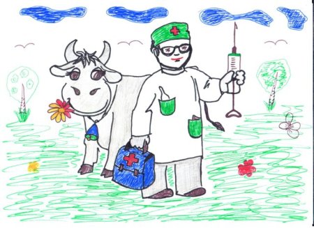 Детские рисунки на тему медицины