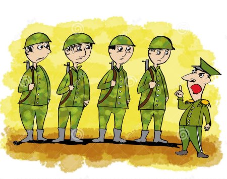 Мультяшная армия