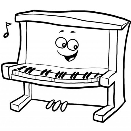Детские рисунки пианино