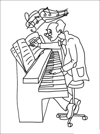 Композитор рисунок