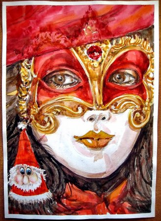 Карнавал рисунок