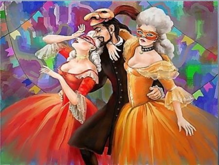 Карнавал рисунок