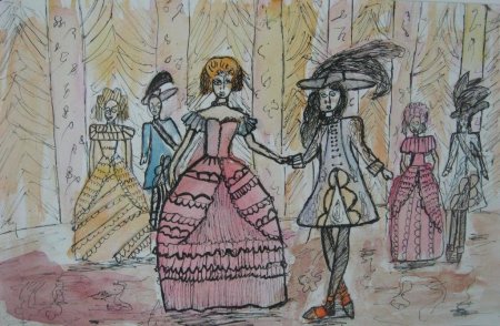 Бал рисунок