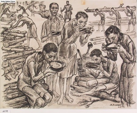 Давид Олер живопись концлагерь