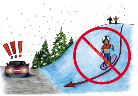 Зимние опасности