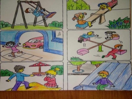 Рисунок безопасные каникулы