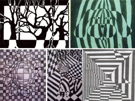 Свободные формы линии и тоновые пятна