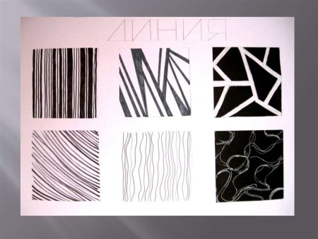 Пропедевтика точка линия пятно