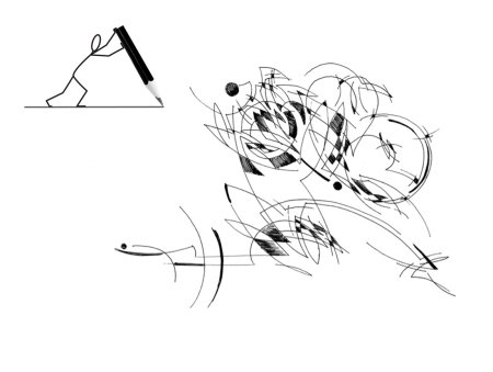 Свободная композиция пятном