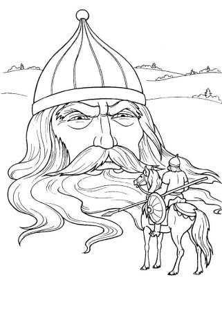 Черномор из сказки Руслан и Людмила