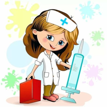 Медсестра мультяшная