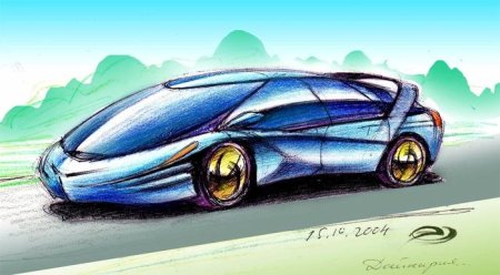 Машина будущего рисунок 3 класс