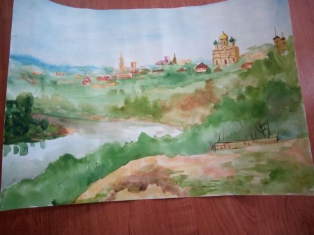 Рисунок природа моего города