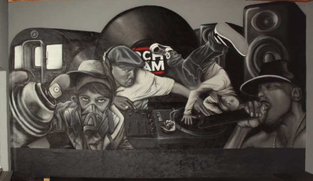 Фотосессия в стиле стрит арт