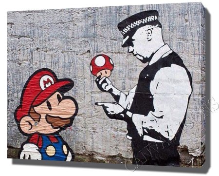 Стрит арт трафареты