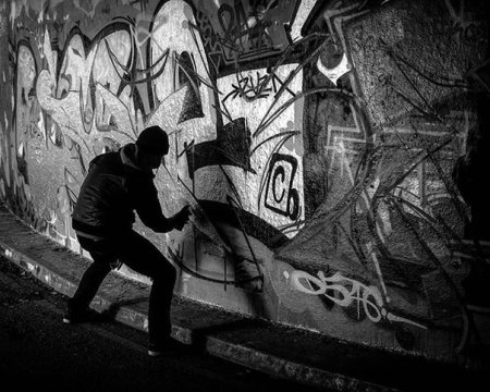 Стрит арт мурал