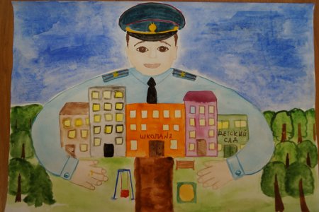 Инспектор ГИБДД глазами детей