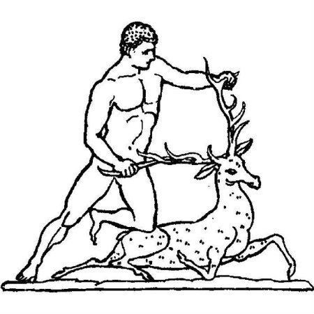Подвиг Геракл нарисова
