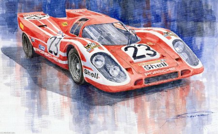 Porsche 917k artwork