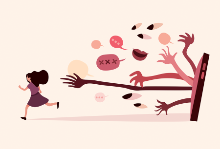 Кибербуллинг раскраска