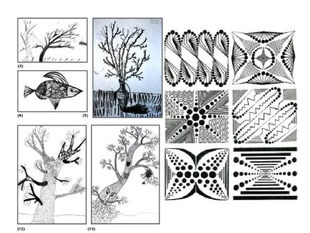 Ритм пятен в изобразительном искусстве