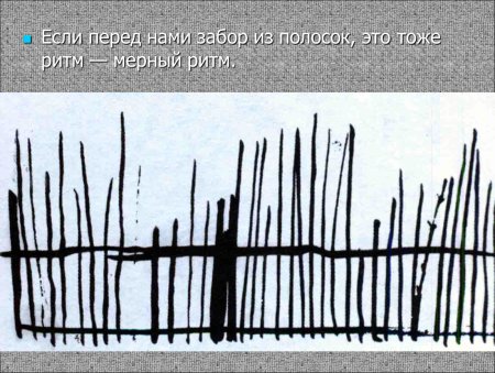 Ритм в рисовании