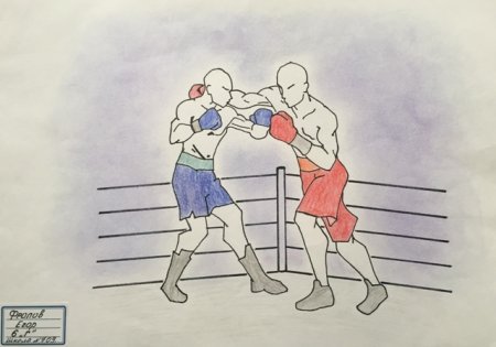 Бокс рисунок для детей