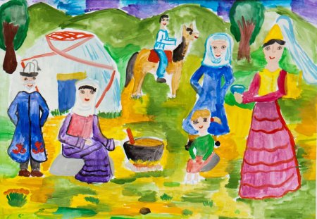 Рисунки на тему Навруз