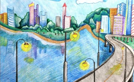 Рисунок на тему будущее