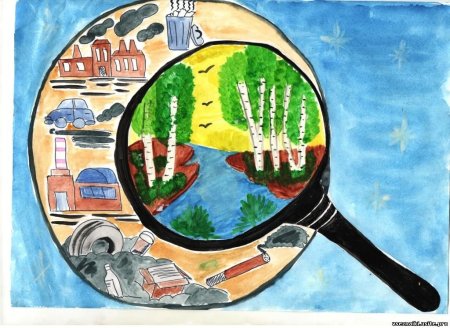 Рисунок на тему будущее планеты